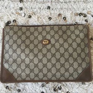 Gucci Vintage Envelope Clutch Bag